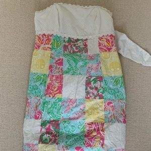 Lilly Pulitzer Strapless Dress